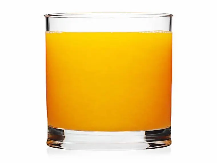 Fresh orange juice